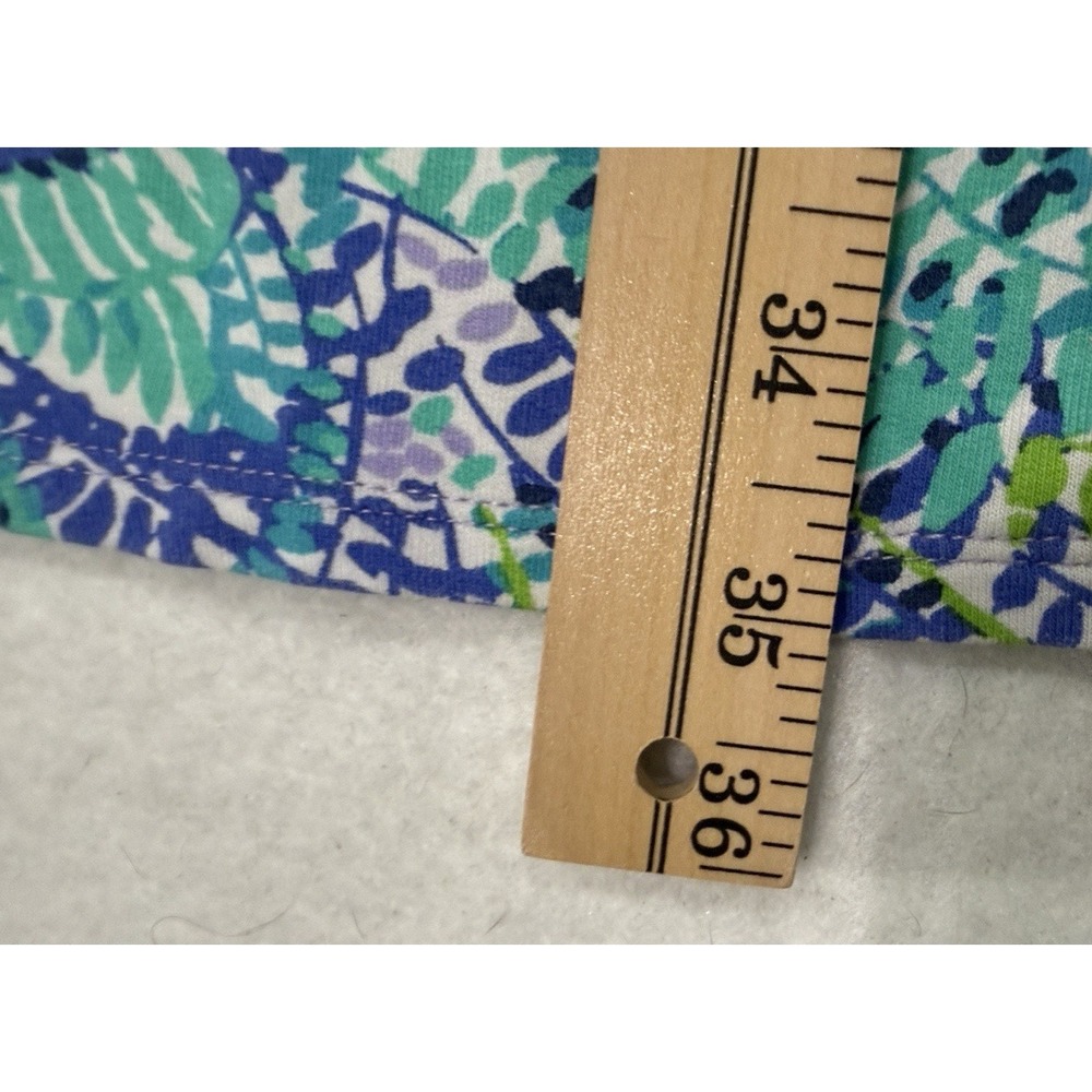 Lilly Pulitzer Tammy short dress size XL blue green gray - Picture 4 of 5